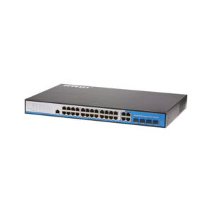 سویچ شبکه POE برند HRUI مدل HR-AFGM-2444S-400