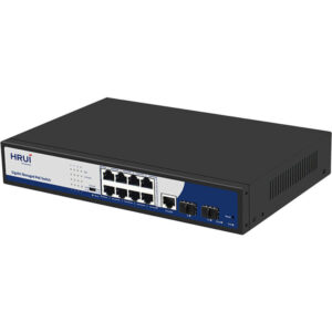 سویچ شبکه POE برند HRUI مدل HR-AFGM-82NS