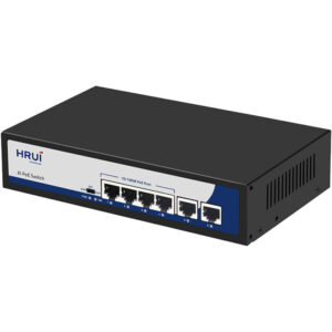 سویچ شبکه POE برند HRUI مدل HR900-AF-42N