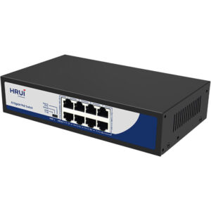 سویچ شبکه POE برند HRUI مدل HR900-AXG-80N-120