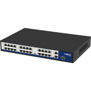 سویچ شبکه POE برند HRUI مدل HR901-AF-2421GS-300