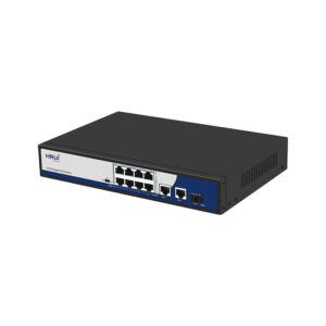 سویچ شبکه POE برند HRUI مدل HR901-AF-821GNS
