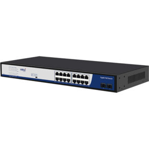 سویچ شبکه POE برند HRUI مدل HR901-AFG-162S-300