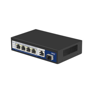 سویچ شبکه POE برند HRUI مدل HR901-AFG-411S