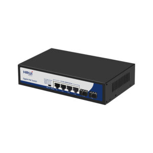 سویچ شبکه POE برند HRUI مدل HR901-AFG-42S