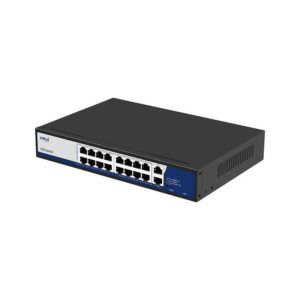 سویچ شبکه POE برند HRUI مدل HR902-AF-162G-300
