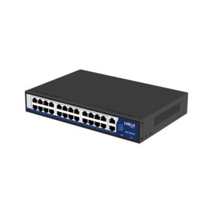 سویچ شبکه POE برند HRUI مدل HR902-AF-242G-300
